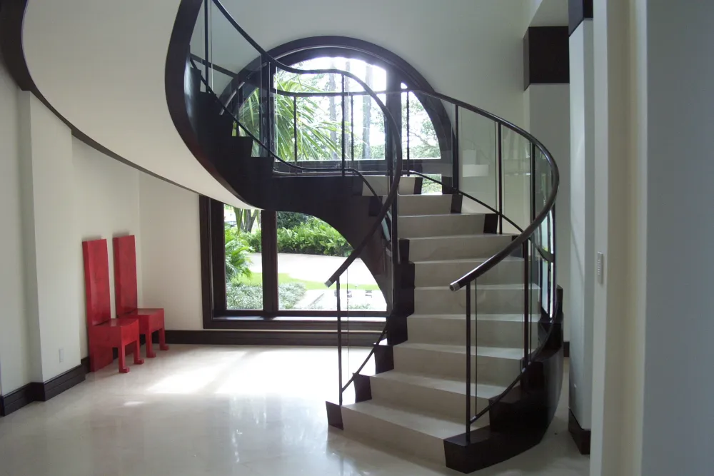 Custom staircase detail